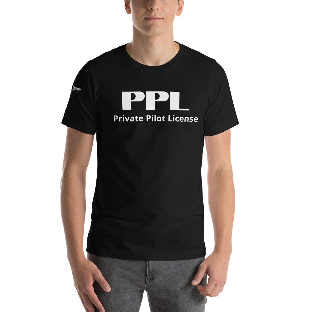BB Pilot PPL Camiseta de manga corta unisex